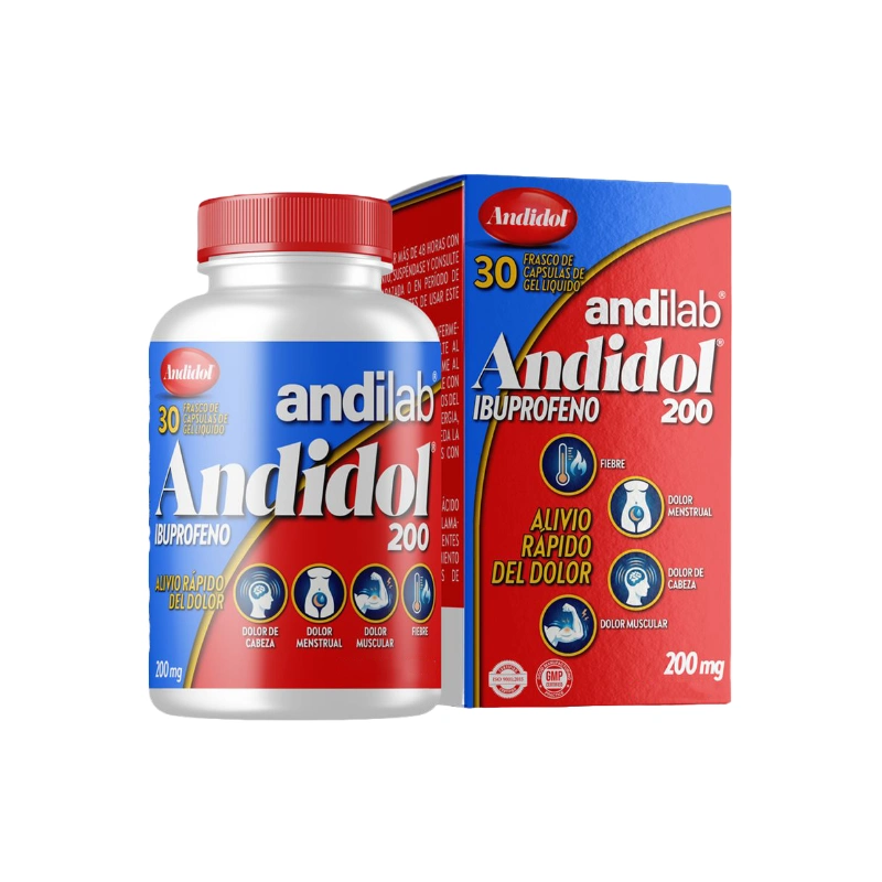 Andidol® 200 mg Cápsulas de Gel Líquido