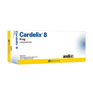 Cardelix® 8 mg Tabletas Recubiertas