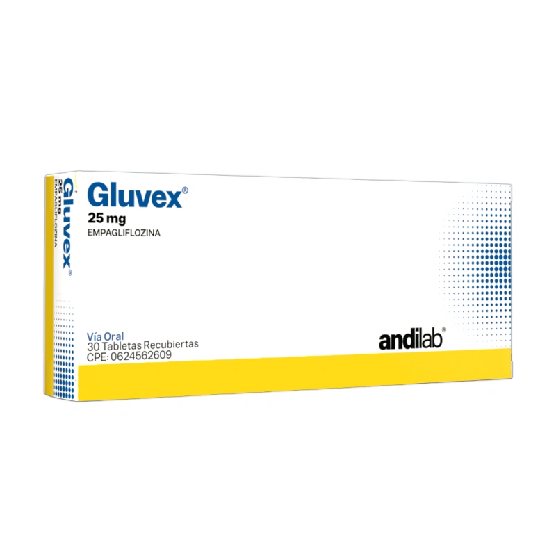 Gluvex® 25 mg Tabletas Recubiertas